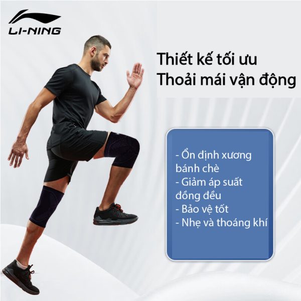 Băng Đầu Gối LI-NING 3D Bảo Vệ Đầu Gối 1 Chiếc - Hình ảnh 3
