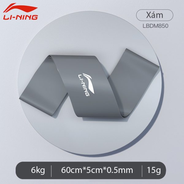 Dây Kháng Lực Tập Gym LI-NING Dây Đàn Hồi Miniband - Hình ảnh 7
