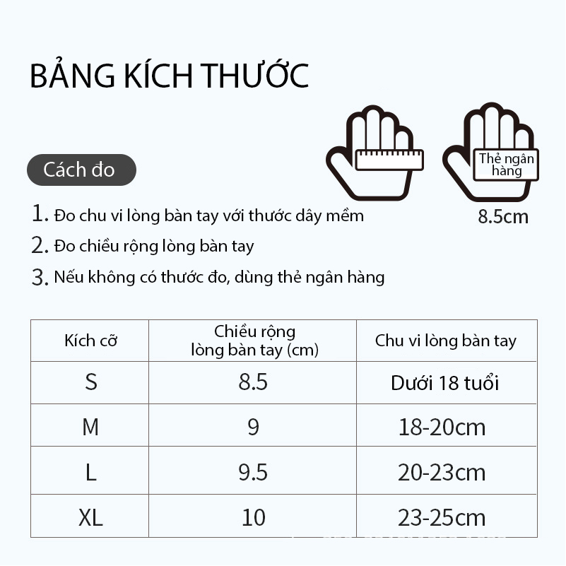 Găng Tay Tập Gym Nam Nữ LI-NING 1 Đôi Bao Tay Hở Nửa Ngón - Ảnh kích thước