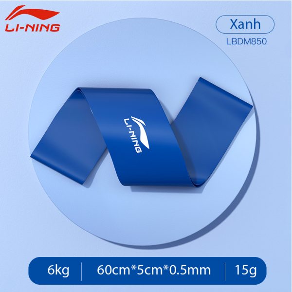 Dây Kháng Lực Tập Gym LI-NING Dây Đàn Hồi Miniband - Hình ảnh 6