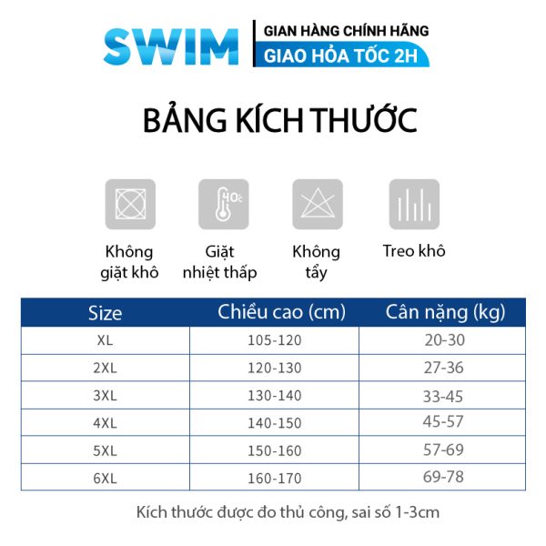 Đồ Bơi Giữ Nhiệt Cho Bé YLIKE Dài Tay - Hình ảnh 8