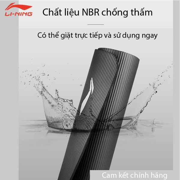 Thảm Tập LI-NING Chống Trượt Chống Ồn Dày 8mm - Hình ảnh 6