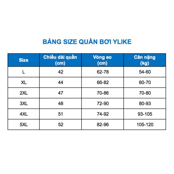 Quần Bơi Lửng YLIKE - Hình ảnh 13