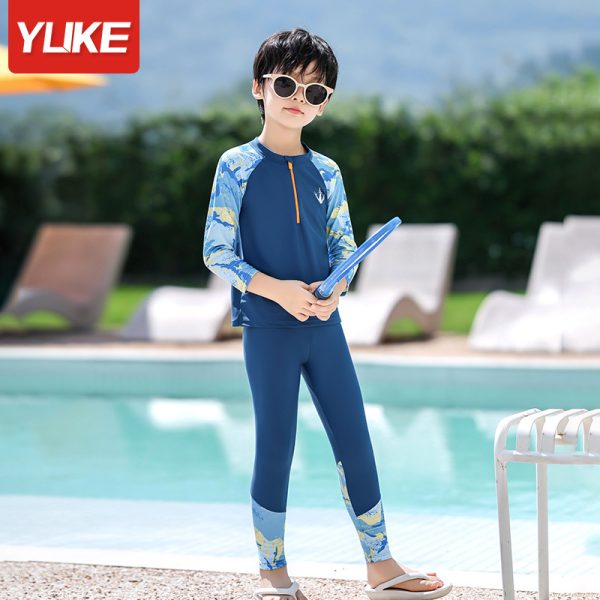 Đồ Bơi Giữ Nhiệt Cho Bé YLIKE Dài Tay - Hình ảnh 7