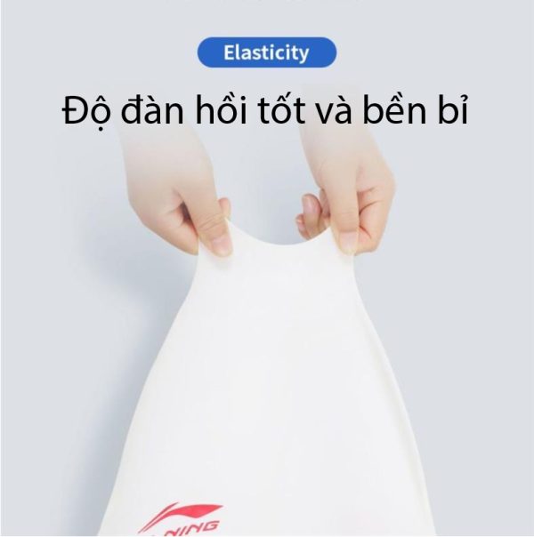 Mũ Bơi LI-NING Silicon Chống Nước Tuyệt Đối - Hình ảnh 6