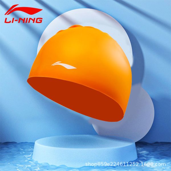 Mũ Bơi LI-NING Silicon Chống Nước Tuyệt Đối - Hình ảnh 8