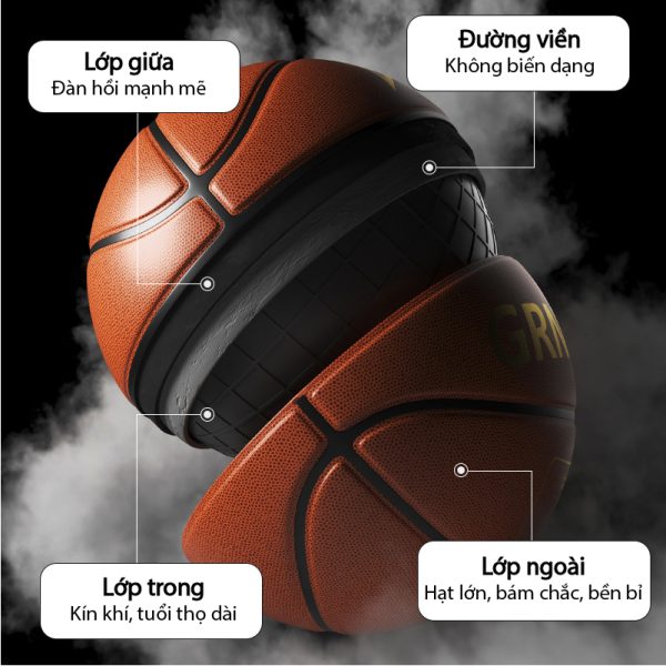 Bóng Rổ YLIKE Trẻ Em Người Lớn - Hình ảnh 4