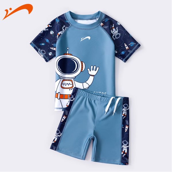 Đồ Bơi Cho Bé Cộc Tay YLIKE Phi Hành Gia - Hình ảnh 10