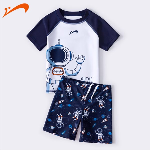 Đồ Bơi Cho Bé Cộc Tay YLIKE Phi Hành Gia - Hình ảnh 11