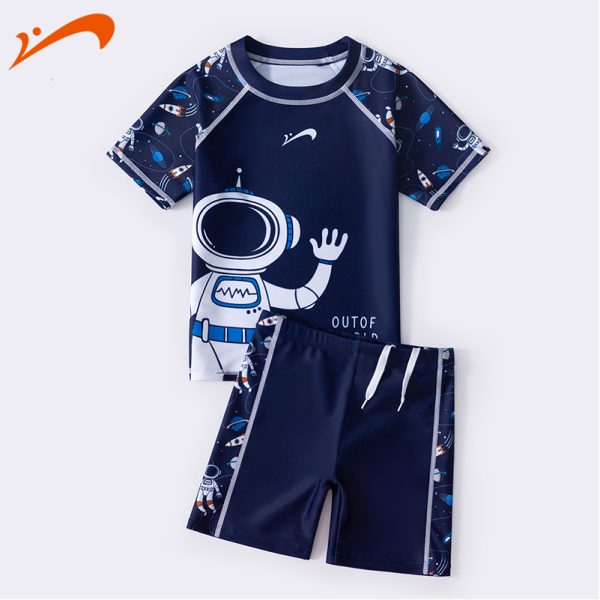 Đồ Bơi Cho Bé Cộc Tay YLIKE Phi Hành Gia - Hình ảnh 12