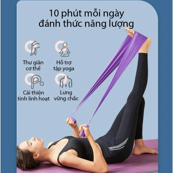Dây Kháng Lực LI-NING Tập Yoga Gym - Hình ảnh 2