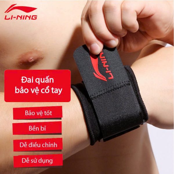 Đai Quấn Bảo Vệ Cổ Tay LI-NING - Hình ảnh 6