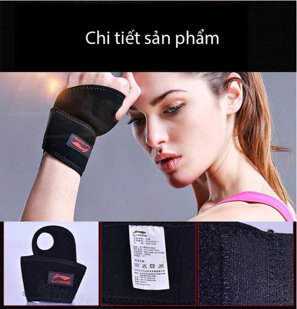 Đai Quấn Bảo Vệ Cổ Tay LI-NING - Hình ảnh 9