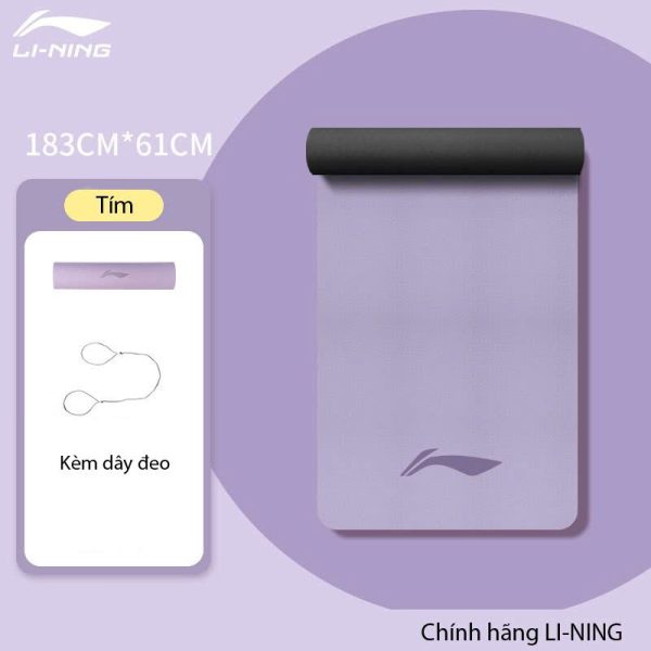 Thảm Tập LI-NING Chống Trượt Chống Ồn - Hình ảnh 8