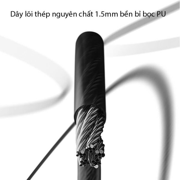 Dây Nhảy LI-NING Người Lớn Trẻ Em Tay Cầm Nhỏ - Hình ảnh 6