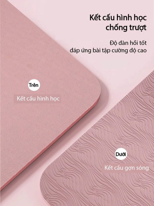 Thảm Tập LI-NING Chống Trượt Chống Ồn Dày 6mm - Hình ảnh 4
